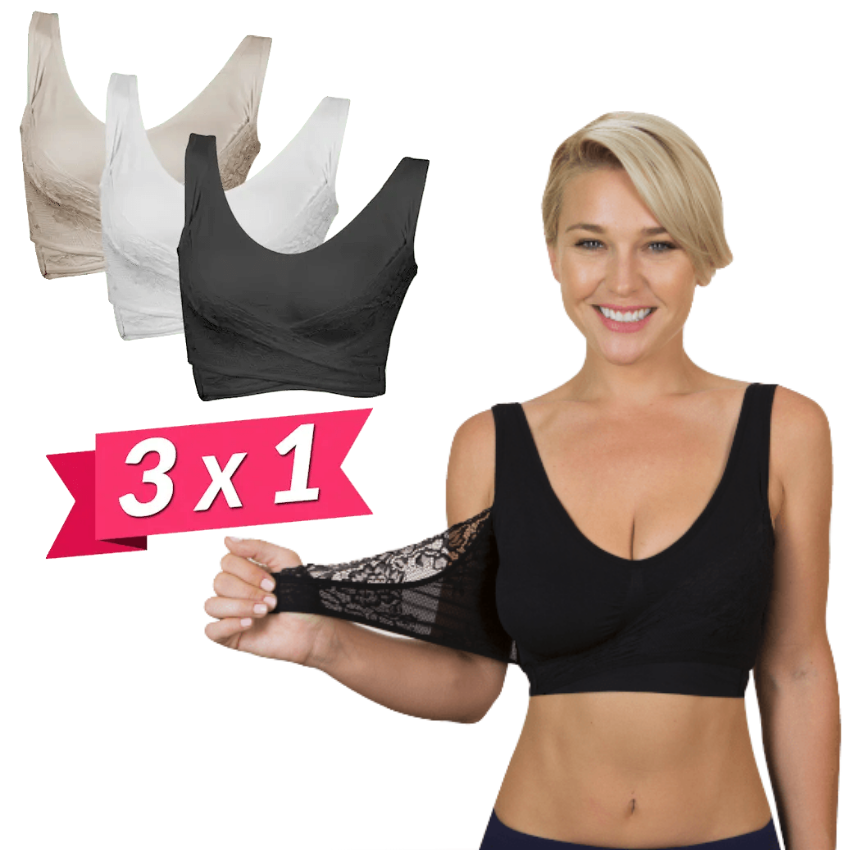 PACK 3 SUJETADORES PUSH UP