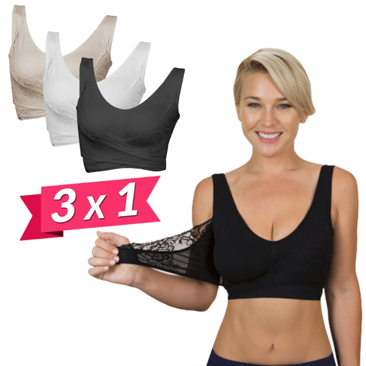 PACK 3 SUJETADORES PUSH UP